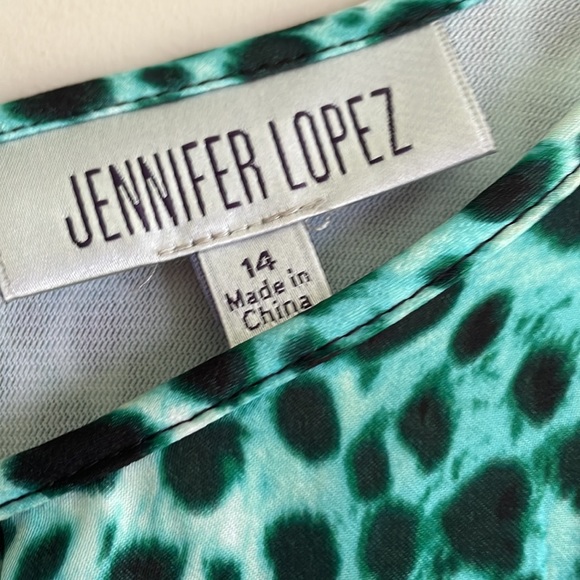 Women's Jennifer Lopez Silky Maxi Dress - Picture 3 of 8